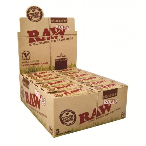Raw Organic Rolls Box